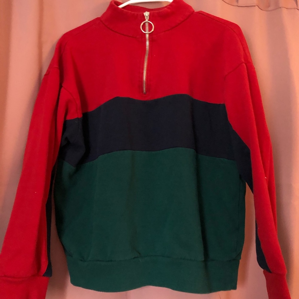 forever 21 quarter zip